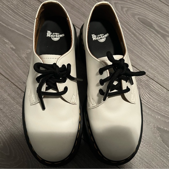 Dr. Martens Shoes - COPY - Dr martens 1461 quad white